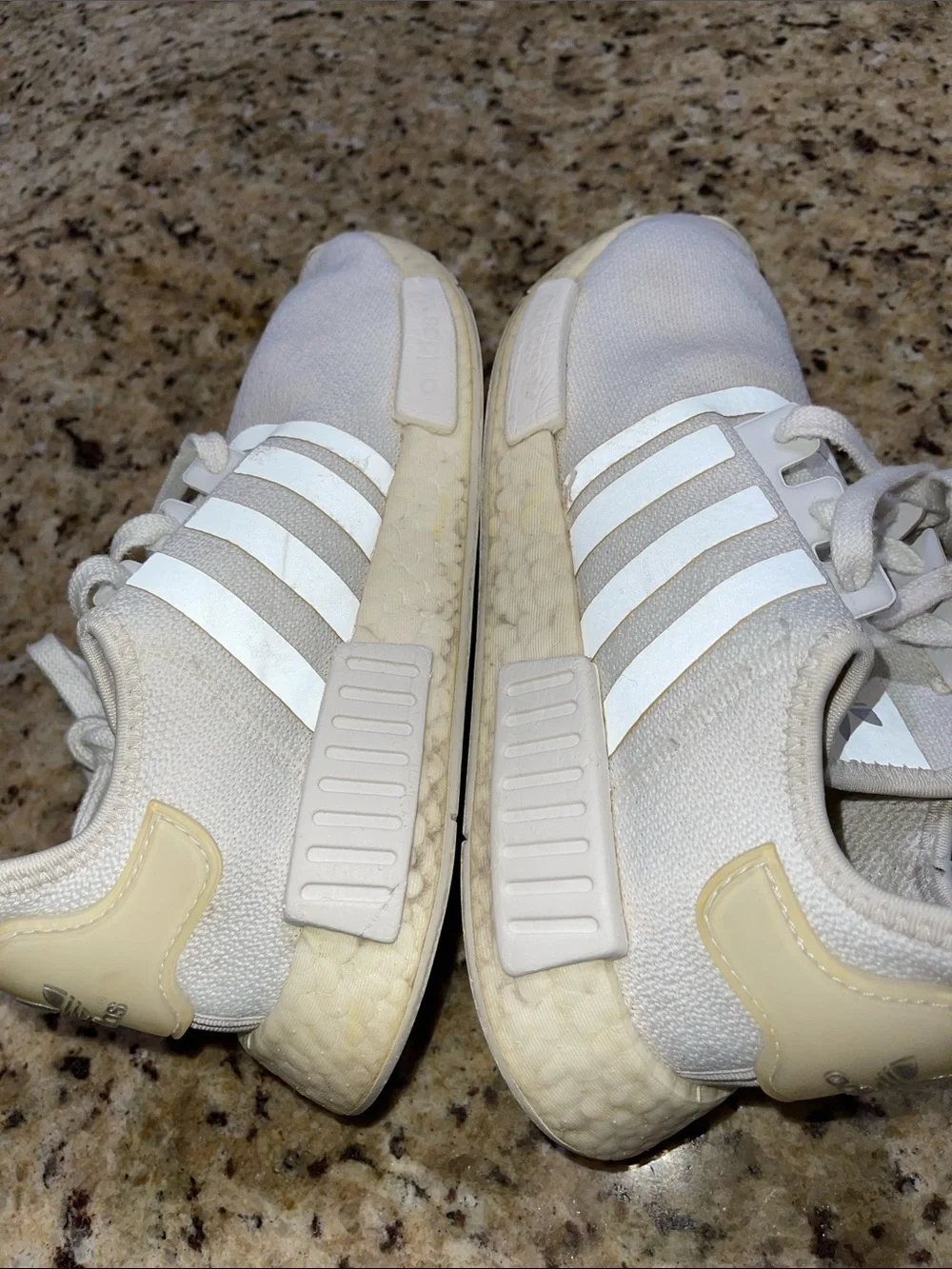 adidas white knit